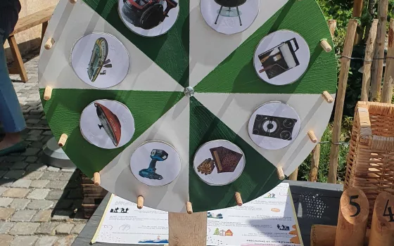 Journée de la durabilité à Prilly - participation de La Manivelle Lausanne