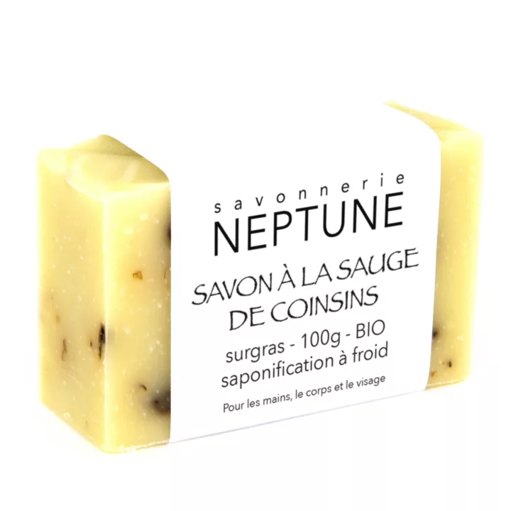 Savon à la sauge de Coinsins - bio - 100g