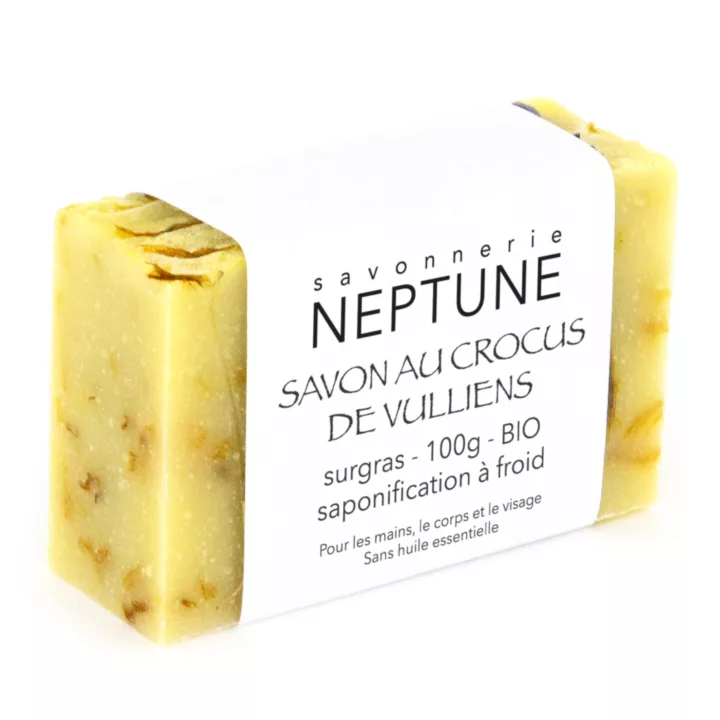 Savon au crocus de Vulliens - bio - 100g