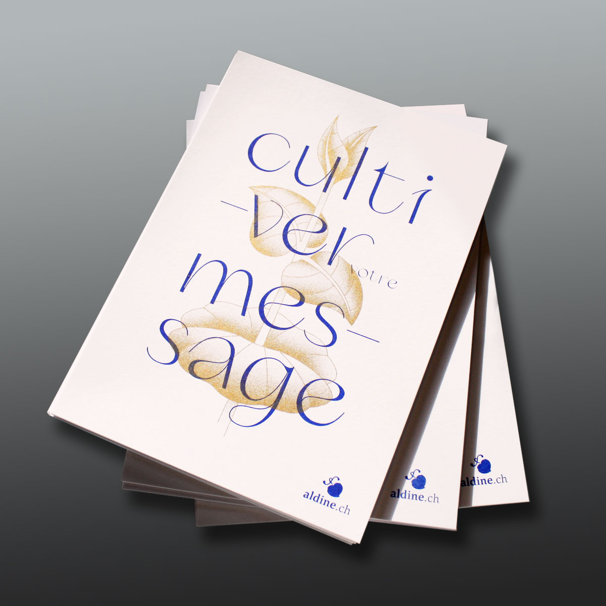Carte de prospection – impression A5 risographie
