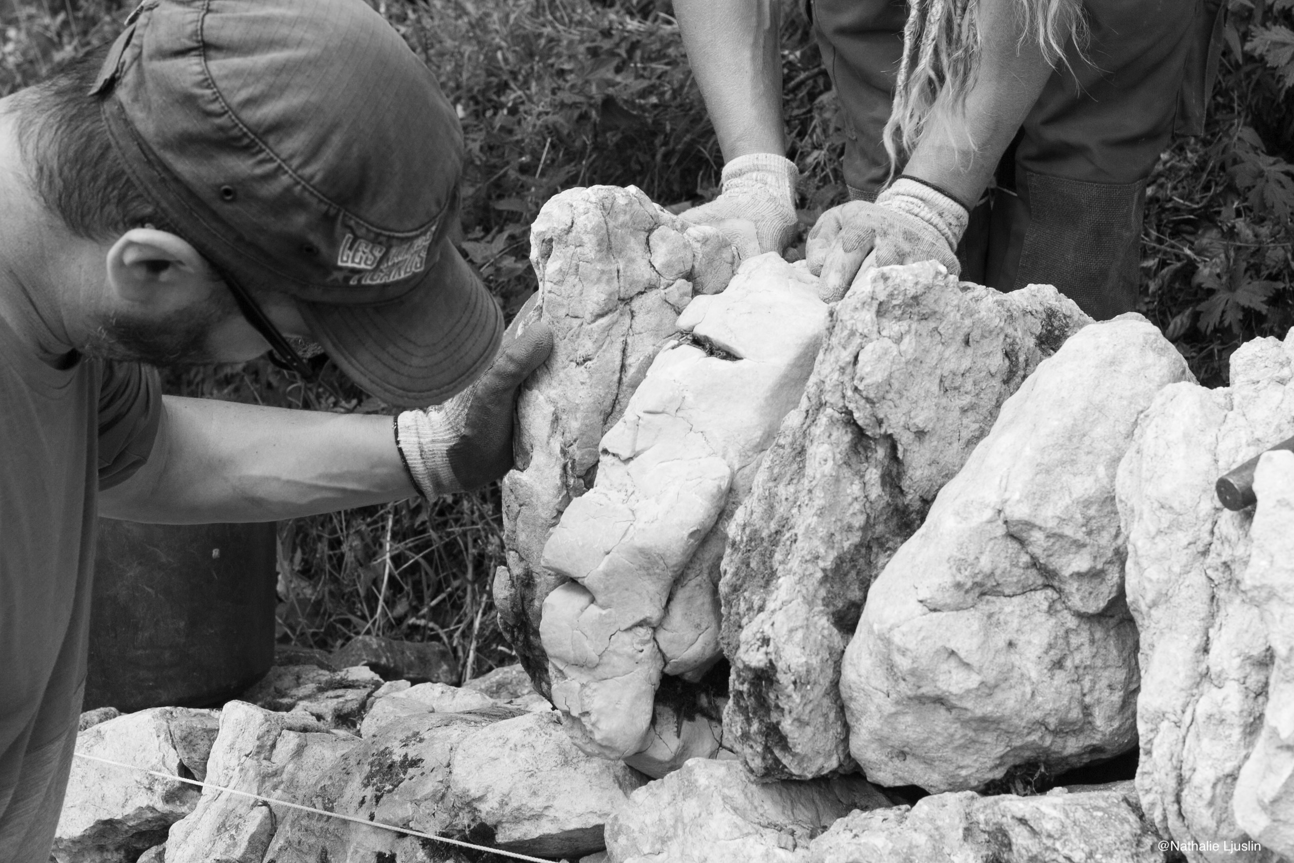 Tranmission autour de la construction de murs en pierre sèche